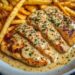 Hähnchenfilet in cremiger Knoblauchsauce ein Blitzgericht in 20 Minuten!
