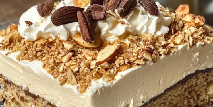 Schwedische Nusstorte mit Kaffeecreme