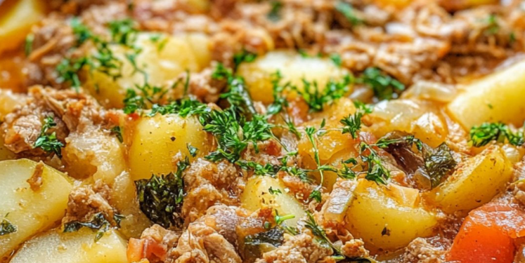 Wirsing-Hackfleisch-Eintopf mit Kartoffeln