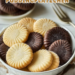 Puddingplätzchen mit Vanille & Schokolade