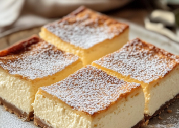 Käsekuchen vom Blech – Groß, saftig und unwiderstehlich lecker!