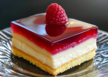 Himbeer-Puddingcreme-Schnitten – Einfach himmlisch und ohne Backen!