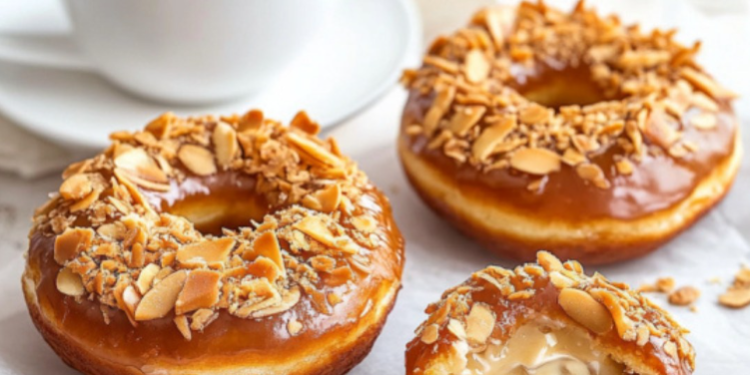 Bienenstich-Donuts – Der Klassiker neu interpretiert!