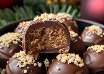 Spekulatius-Kugeln – Festliche Pralinen für Weihnachten