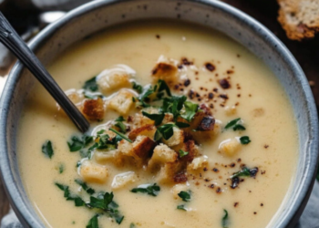 Knoblauchsuppe – Cremig & Würzig