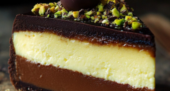 Mozart-Käsekuchen mit Marzipan, Nougat und Schokolade – Ein Genuss für Naschkatzen