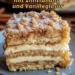 Supersaftiger Zimtkuchen mit Zimtfüllung und Vanilleglasur