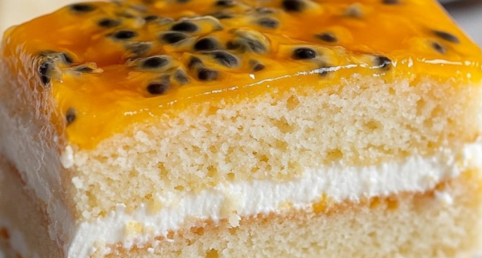 Limokuchen mit Maracuja – Fruchtig, frisch und unwiderstehlich!