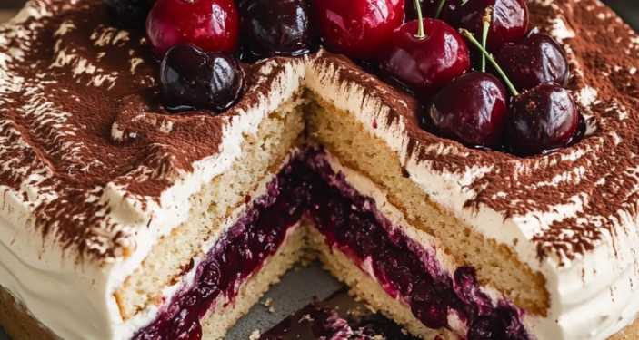 Feuerwehrkuchen – Ein fruchtiger Klassiker mit Streuseln und Sahne!