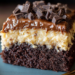 German Chocolate Poke Cake