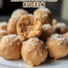 3-Zutaten Erdnussbutter-Kugeln mit Frischkäse – Unglaublich lecker!