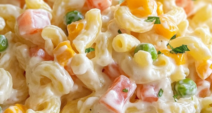 Nudelsalat mit Mandarinen – Fruchtig & Herzhaft!