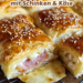 Blätterteig mit Schinken & Käse – Schnell und Lecker für jede Party!
