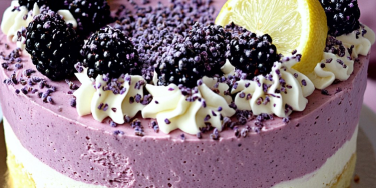 Zitronen-Brombeertorte mit weißer Schokolade – Fruchtig & Cremig!