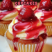 Erdbeer-Käsekuchen-Cupcakes – Fruchtig und cremig!