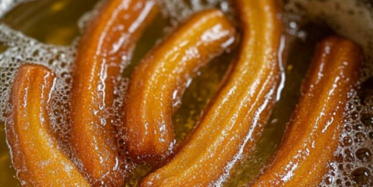Sauerteig-Churros mit Zimt & Zucker