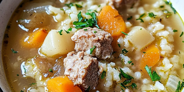Hackbällchen-Suppe – Herzhaft und Deftig
