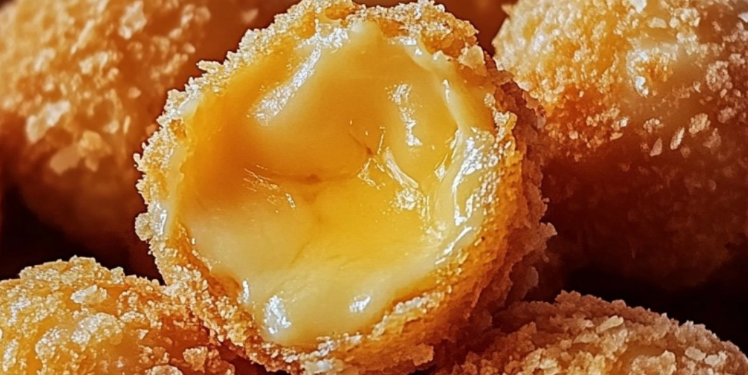 Knusprige Käsebällchen