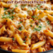 Cremige Pasta mit Putenhackfleisch