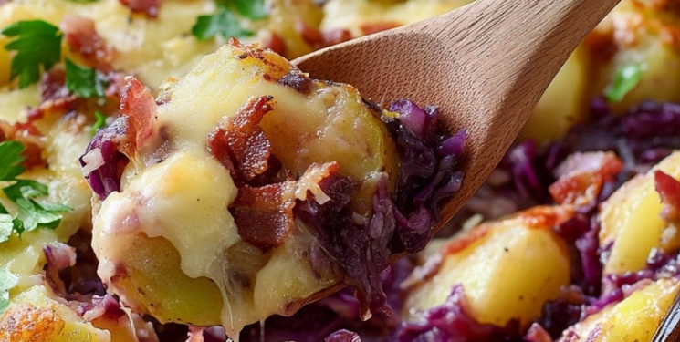 Knödel-Rotkohl-Auflauf – Winterlicher Genuss für die Seele!