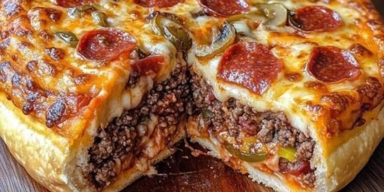 Rezept für Deep Dish Pizza Pie: Ein herzhaftes Stück Wohlfühlerlebnis!