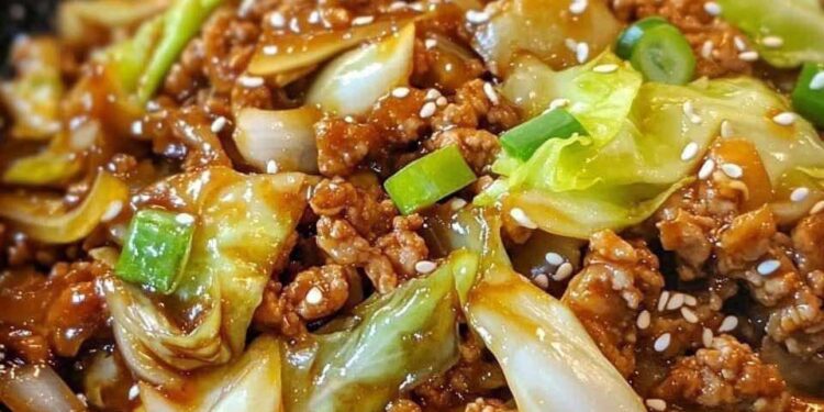Chinakohl mit Hackfleisch in 30 Minuten fertig gekocht!