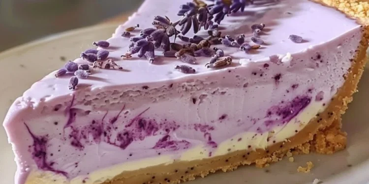 Blumige Infusion Honig Lavendeltraum Käsekuchen