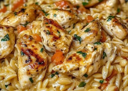 Mhm schmeckt Klasse, Hähnchen-Reis Pfanne fur jeden Tag