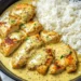 Cremige Honig-Senf-Hähnchenpfanne
