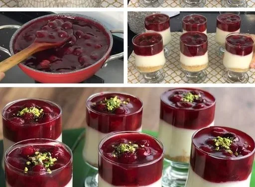 KÄSEKUCHEN IM GLAS IN 10 MINUTEN FERTIG