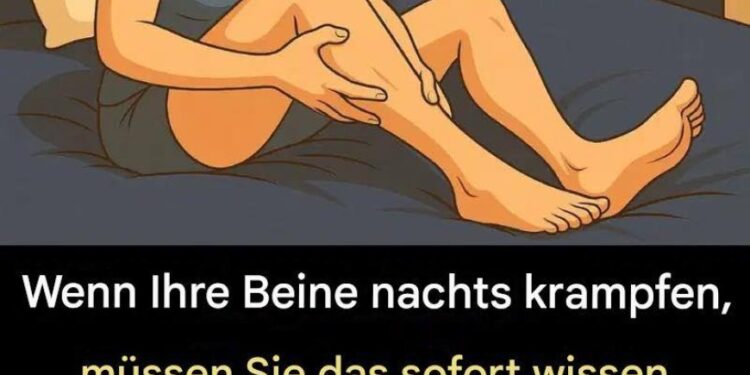 Wenn Ihre Beine nachts krampfen, müssen Sie dies sofort wissen
