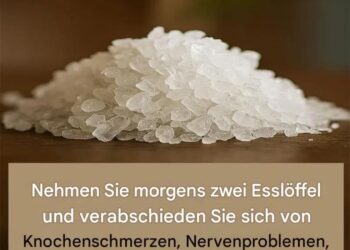 Zwei Esslöffel am Morgen und verabschieden Sie sich von Knochenschmerzen