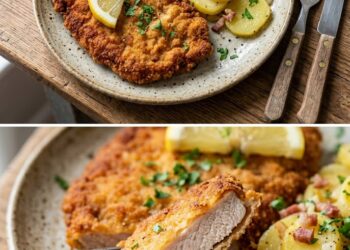 Schnitzel mit hausgemachtem Kartoffelsalat