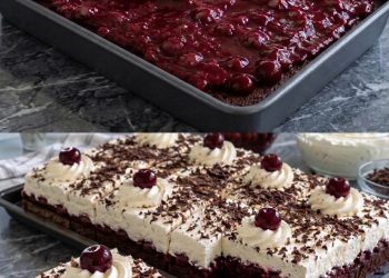Schwarzwälder Kirschtorte vom Blech