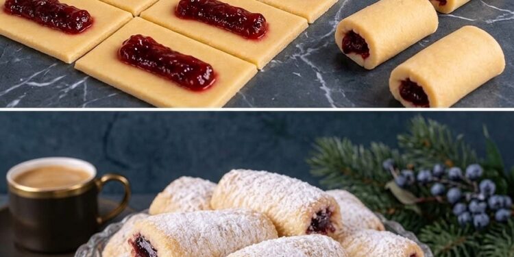 Blitzschnelle Marmeladenröllchen