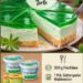 Waldmeister-Philadelphia-Torte ohne Backen