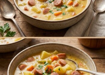 Klassische Deutsche Kartoffelsuppe