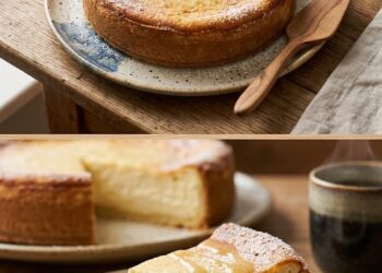 Klassischer Deutscher Käsekuchen